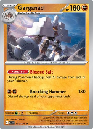 Image of Garganacl (123/193) [Scarlet & Violet: Paldea Evolved]