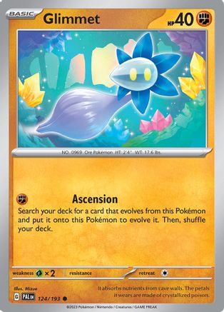 Image of Glimmet (124/193) [Scarlet & Violet: Paldea Evolved]