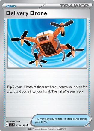 Image of Delivery Drone (178/193) [Scarlet & Violet: Paldea Evolved]