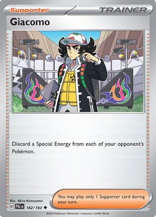Image of Giacomo (182/193) [Scarlet & Violet: Paldea Evolved]