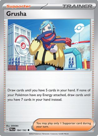 Image of Grusha (184/193) [Scarlet & Violet: Paldea Evolved]