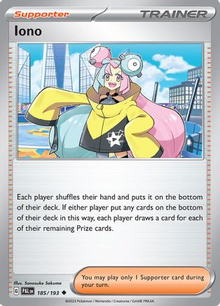 Image of Iono (185/193) [Scarlet & Violet: Paldea Evolved]