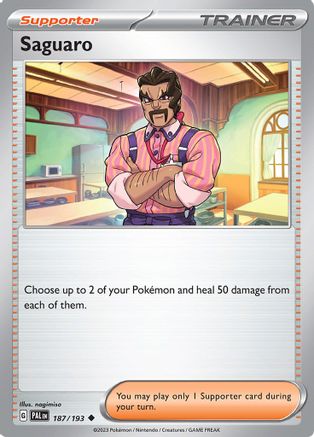 Image of Saguaro (187/193) [Scarlet & Violet: Paldea Evolved]
