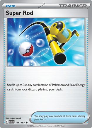 Image of Super Rod (188/193) [Scarlet & Violet: Paldea Evolved]