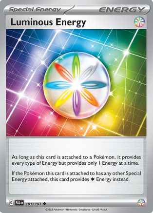 Image of Luminous Energy (191/193) [Scarlet & Violet: Paldea Evolved]