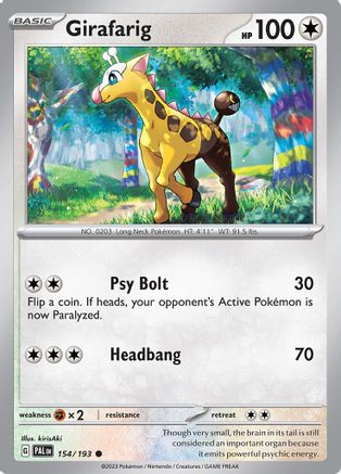 Image of Girafarig (154/193) [Scarlet & Violet: Paldea Evolved]