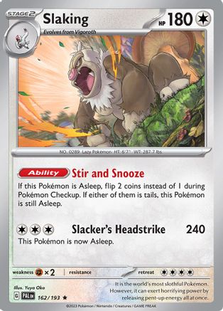 Image of Slaking (162/193) [Scarlet & Violet: Paldea Evolved]