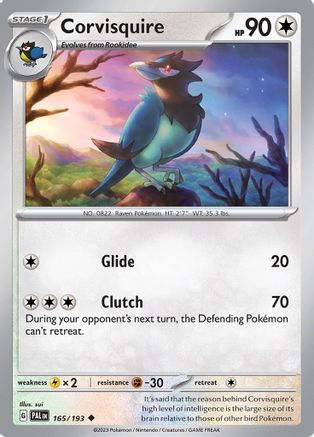 Image of Corvisquire (165/193) [Scarlet & Violet: Paldea Evolved]