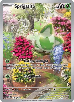 Image of Sprigatito (196/193) [Scarlet & Violet: Paldea Evolved]