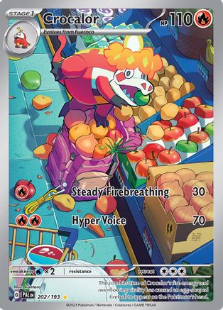 Image of Crocalor (202/193) [Scarlet & Violet: Paldea Evolved]