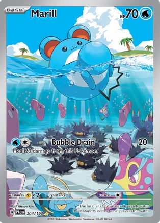 Image of Marill (204/193) [Scarlet & Violet: Paldea Evolved]