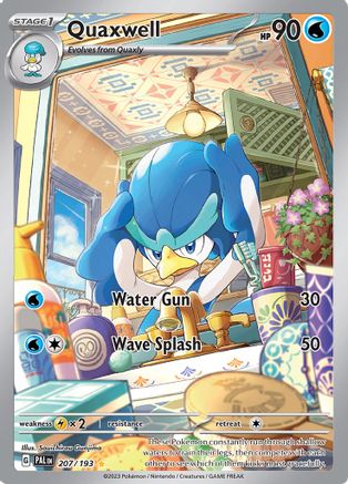 Image of Quaxwell (207/193) [Scarlet & Violet: Paldea Evolved]