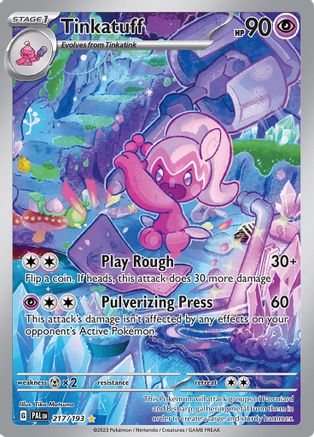 Image of Tinkatuff (217/193) [Scarlet & Violet: Paldea Evolved]