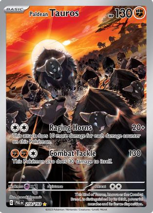 Image of Paldean Tauros (218/193) [Scarlet & Violet: Paldea Evolved]