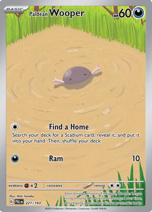 Image of Paldean Wooper (221/193) [Scarlet & Violet: Paldea Evolved]