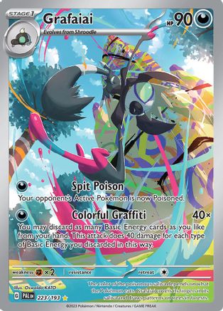 Image of Grafaiai (223/193) [Scarlet & Violet: Paldea Evolved]