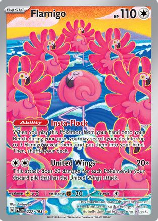 Image of Flamigo (227/193) [Scarlet & Violet: Paldea Evolved]