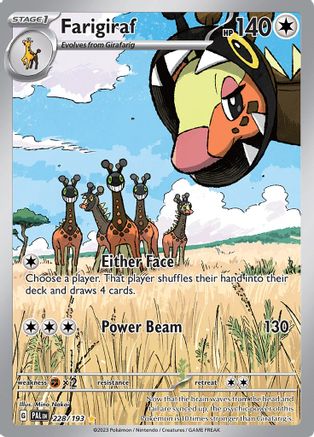 Image of Farigiraf (228/193) [Scarlet & Violet: Paldea Evolved]