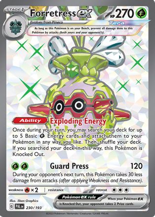 Image of Forretress ex (230/193) [Scarlet & Violet: Paldea Evolved]