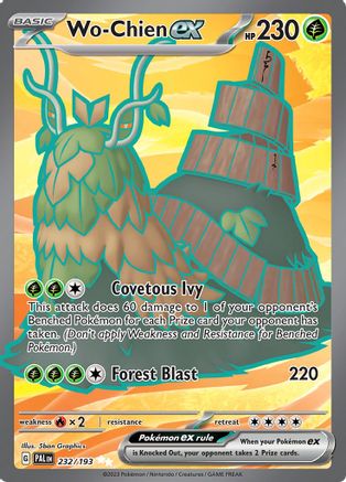 Image of Wo-Chien ex (232/193) [Scarlet & Violet: Paldea Evolved]