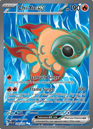 Image of Chi-Yu ex (234/193) [Scarlet & Violet: Paldea Evolved]