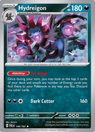 Image of Hydreigon (140/193) [Scarlet & Violet: Paldea Evolved]