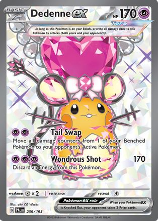 Image of Dedenne ex (239/193) [Scarlet & Violet: Paldea Evolved]