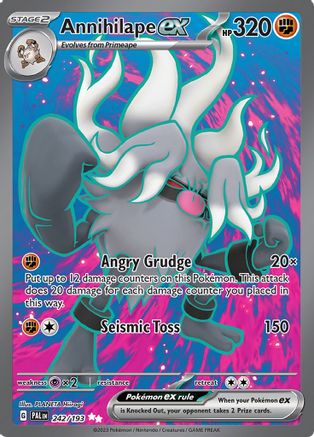 Image of Annihilape ex (242/193) [Scarlet & Violet: Paldea Evolved]