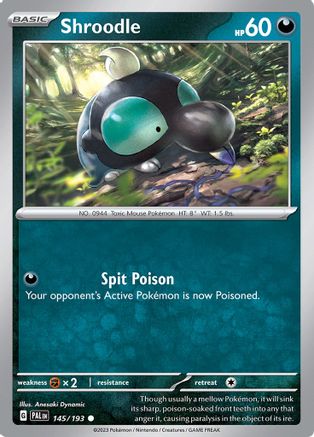 Image of Shroodle (145/193) [Scarlet & Violet: Paldea Evolved]