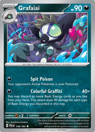 Image of Grafaiai (146/193) [Scarlet & Violet: Paldea Evolved]