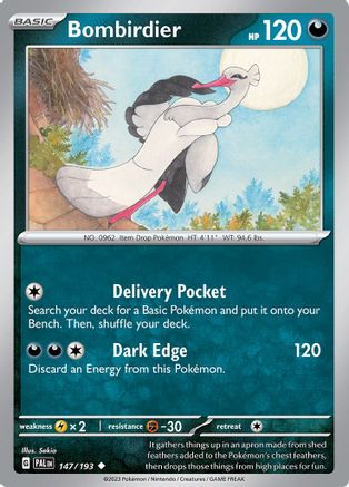 Image of Bombirdier (147/193) [Scarlet & Violet: Paldea Evolved]