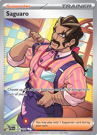 Image of Saguaro (255/193) [Scarlet & Violet: Paldea Evolved]
