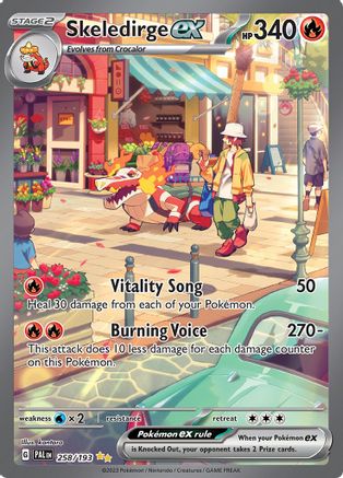 Image of Skeledirge ex (258/193) [Scarlet & Violet: Paldea Evolved]