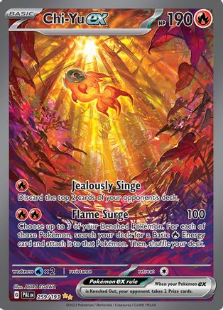 Image of Chi-Yu ex (259/193) [Scarlet & Violet: Paldea Evolved]