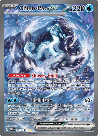Image of Chien-Pao ex (261/193) [Scarlet & Violet: Paldea Evolved]