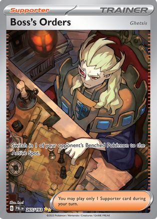 Image of Boss's Orders (265/193) [Scarlet & Violet: Paldea Evolved]