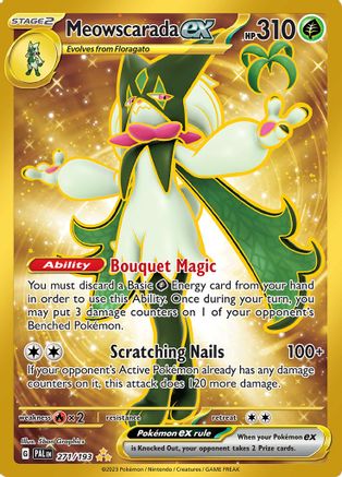 Image of Meowscarada ex (271/193) [Scarlet & Violet: Paldea Evolved]