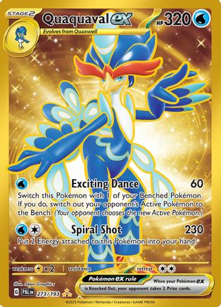 Image of Quaquaval ex (273/193) [Scarlet & Violet: Paldea Evolved]