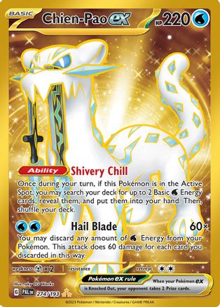Image of Chien-Pao ex (274/193) [Scarlet & Violet: Paldea Evolved]