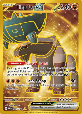 Image of Ting-Lu ex (275/193) [Scarlet & Violet: Paldea Evolved]