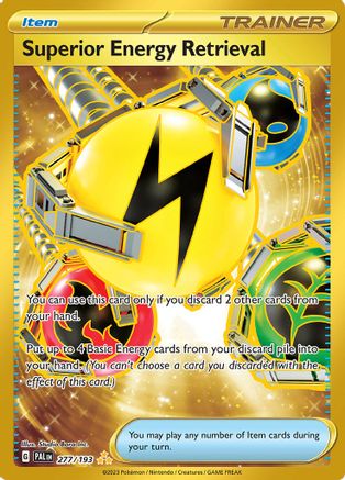Image of Superior Energy Retrieval (277/193) [Scarlet & Violet: Paldea Evolved]