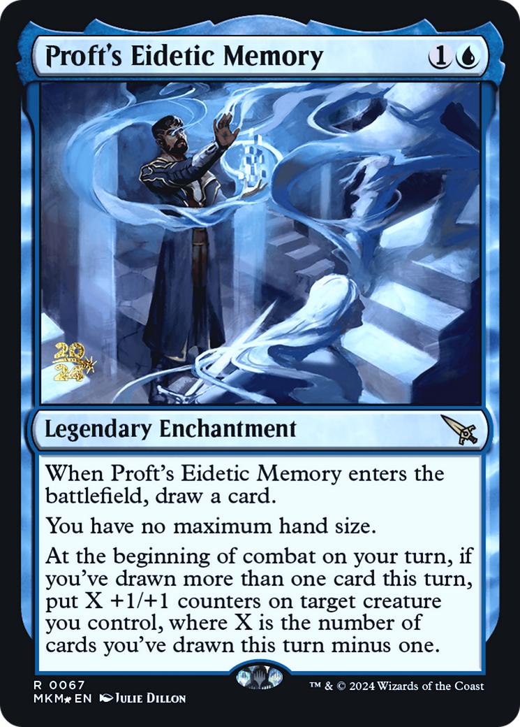 Image of Proft's Eidetic Memory [Murders at Karlov Manor Prerelease Promos]