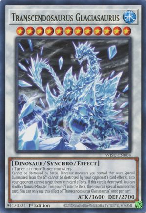 Image of Transcendosaurus Glaciasaurus [WISU-EN004] Rare