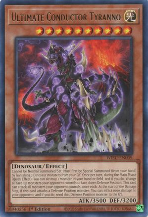 Image of Ultimate Conductor Tyranno [WISU-EN009] Rare