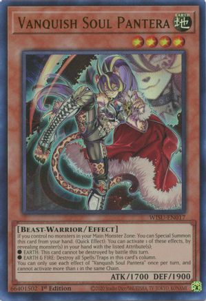 Image of Vanquish Soul Pantera [WISU-EN017] Ultra Rare