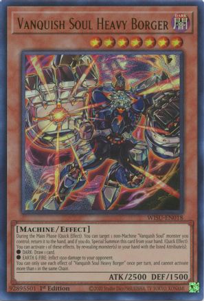 Image of Vanquish Soul Heavy Borger [WISU-EN018] Ultra Rare