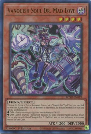 Image of Vanquish Soul Dr. Mad Love [WISU-EN019] Ultra Rare