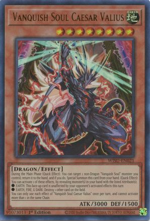 Image of Vanquish Soul Caesar Valius [WISU-EN021] Ultra Rare