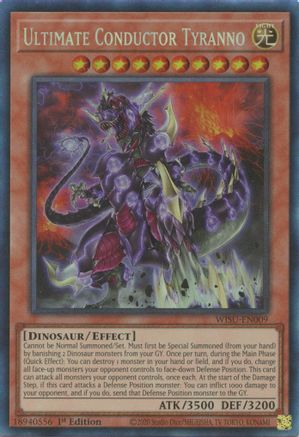 Image of Ultimate Conductor Tyranno [WISU-EN009] Collector's Rare