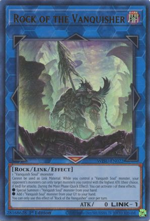 Image of Rock of the Vanquisher [WISU-EN022] Ultra Rare